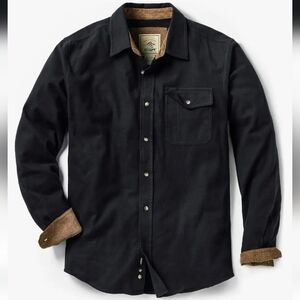 CQR All Cotton Tactical Series Solid Flannel Shirt- 3XL